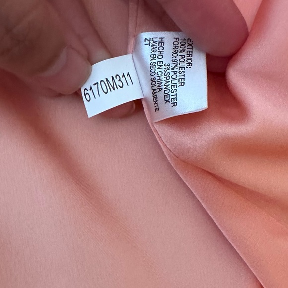 Gianni Bini Marine Flowy Neon Peach Dress NWT - Picture 10 of 10